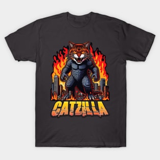 Catzilla S01 D42 T-Shirt